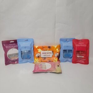 Ashley Belle Collection Hand Sanitizer Body Mist & Wipes 6pc Travel Bundle Set